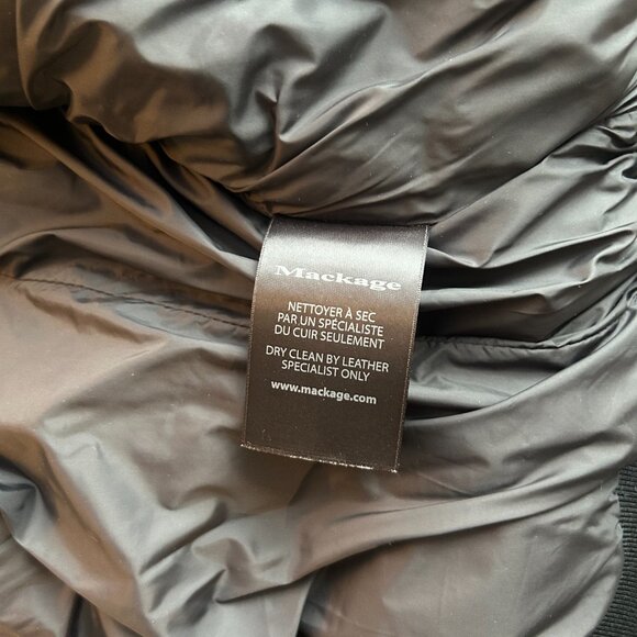 Mackage Dixon Winter Jacket (Navy) - Picture 6 of 8